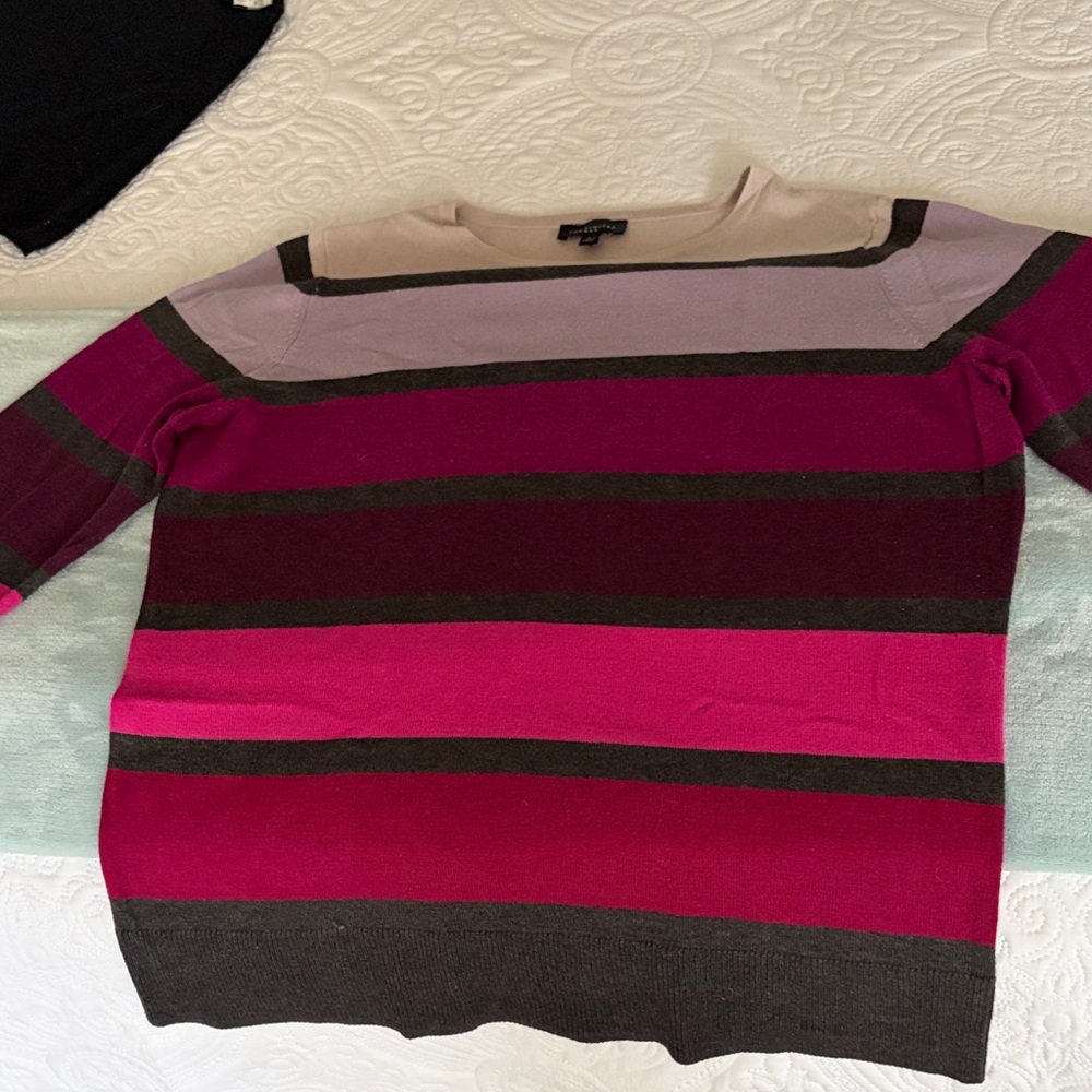 The Limited Multicolor Striped Women's Sweater